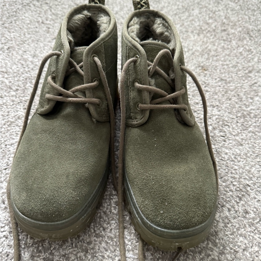 Olive Suede Ugg Neumel Shoes